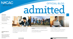 Desktop Screenshot of community.nacacnet.org