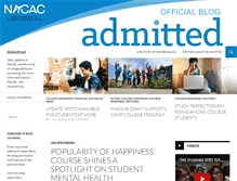 Tablet Screenshot of community.nacacnet.org